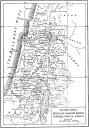 Карта Палестины времен Иисуса. Илл. к Абельтин Э.А. Библия в школе.