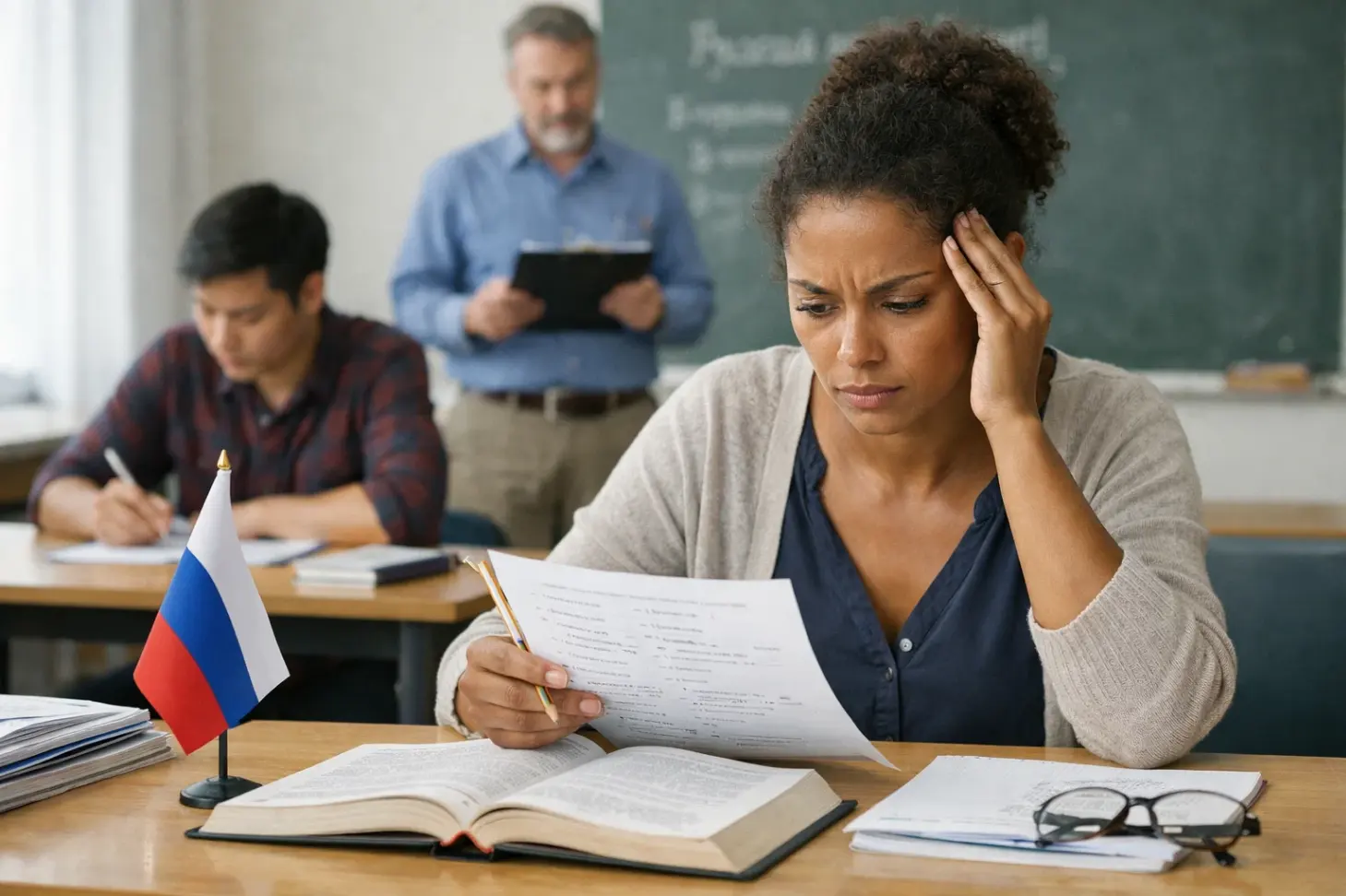 Тест на русский язык для иностранцев